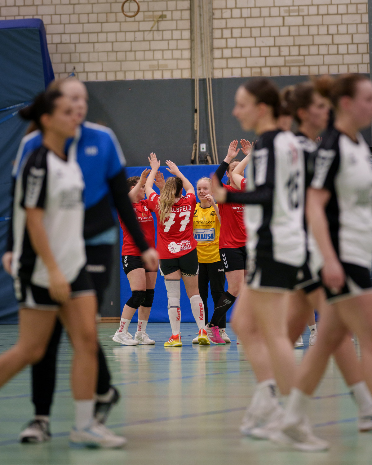 Handballerinnen gewinnen den Kreispokal